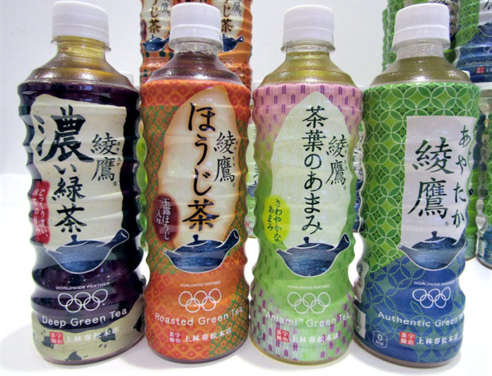 「綾鷹 和柄デザインボトル」（コカ・コーラシステム）