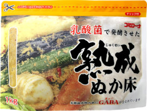 主力「熟成ぬか床」(厚生産業)