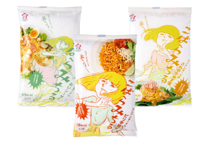 サラダ用こんにゃく麺「こばらみちる」（ハイスキー食品工業）