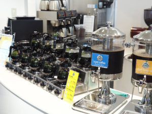 さまざまな種類を揃えるグーツコーヒー