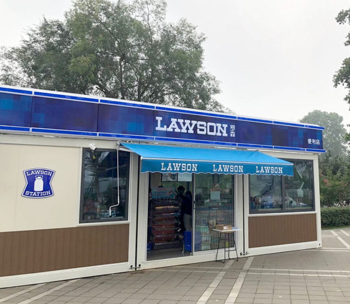 ローソン プレハブ店舗 中国