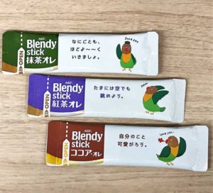 メッセージ付きスティック(「ブレンディ」スティック)