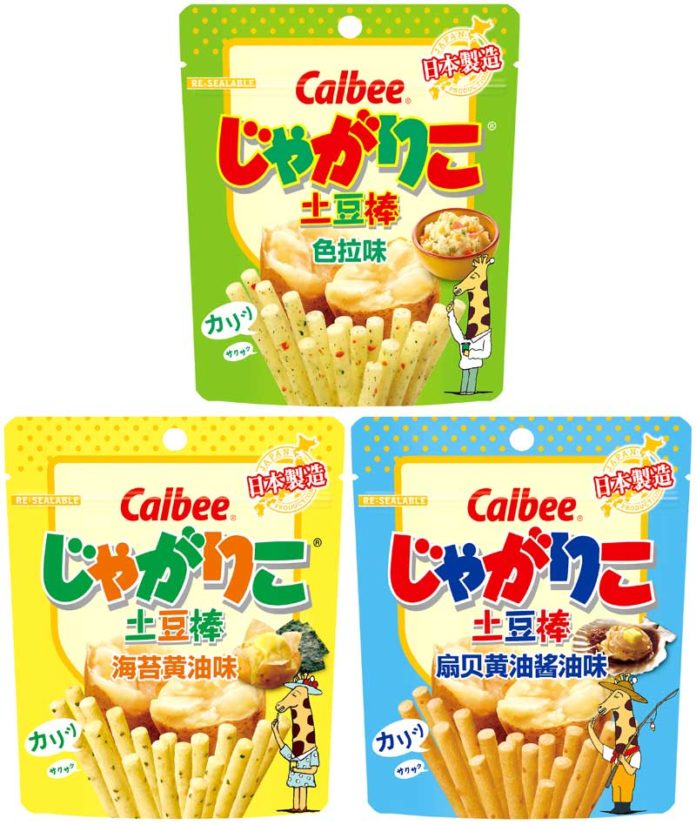中国で発売した「じゃがりこ」（カルビー）
