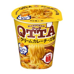新フレーバー「クリームカレーチーズ味」(MARUCHAN QTTA 東洋水産)