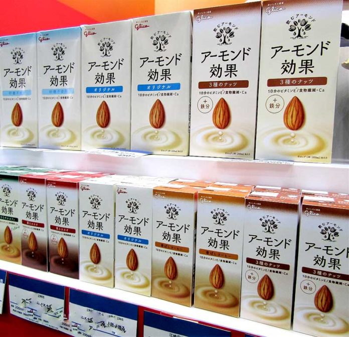 好調な｢アーモンド効果｣1L（江崎グリコ）