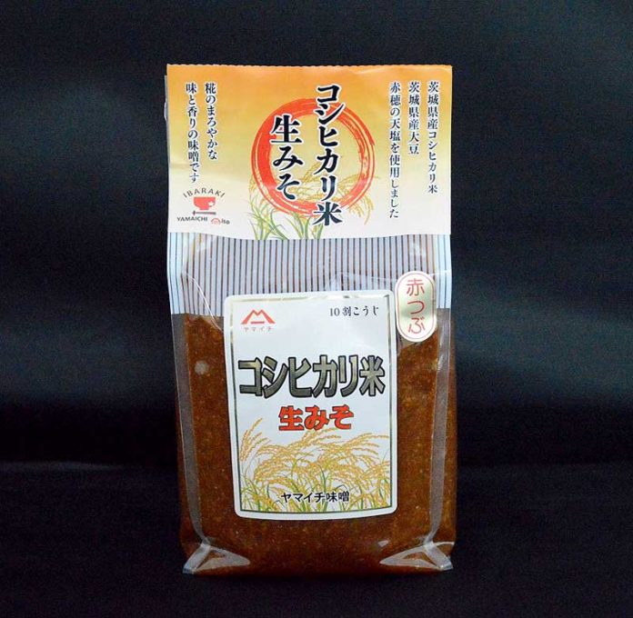 ヤマイチ味噌 コシヒカリ米 生みそ 茨城県 牛久市