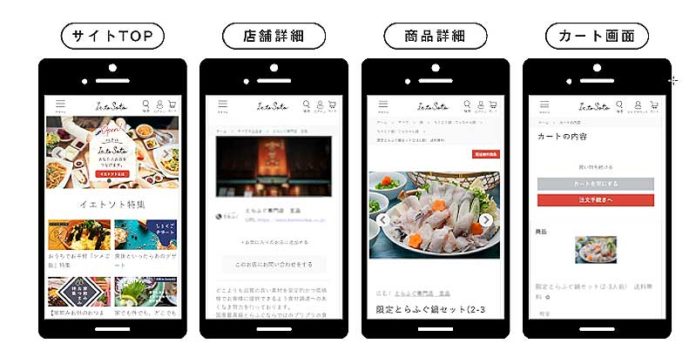 新たに開設した「イエトソト」（サントリーマーケティング＆コマース）