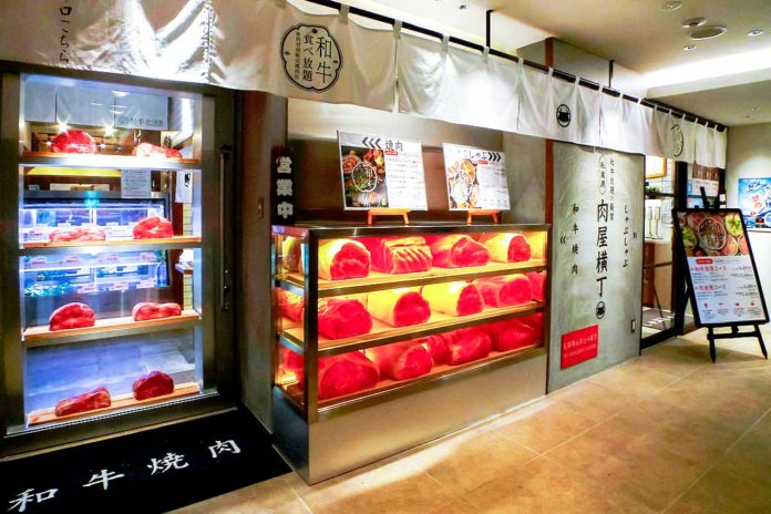 都内・秋葉原にオープン（和牛放題の殿堂 秋葉原 肉屋横丁）
