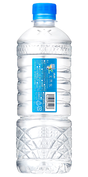 単品販売可能な「『アサヒ おいしい水』天然水 シンプル eco ラベル」（アサヒ飲料）