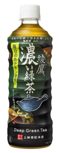 「綾鷹　濃い緑茶」伝統工芸支援ボトル（コカ・コーラシステム）