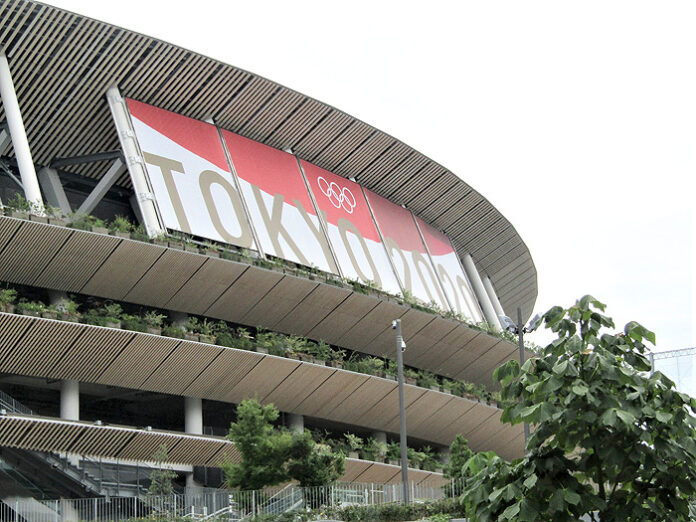 開会式が行われる新国立競技場