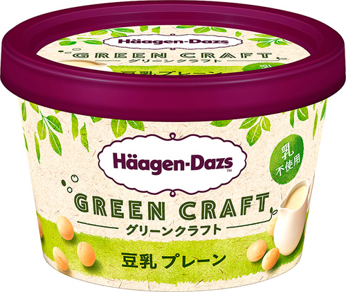 「GREEN CRAFT 豆乳 プレーン」（ハーゲンダッツ ジャパン）