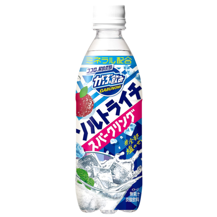 「がぶ飲みソルトライチスパークリング」（ポッカサッポロフード＆ビバレッジ）