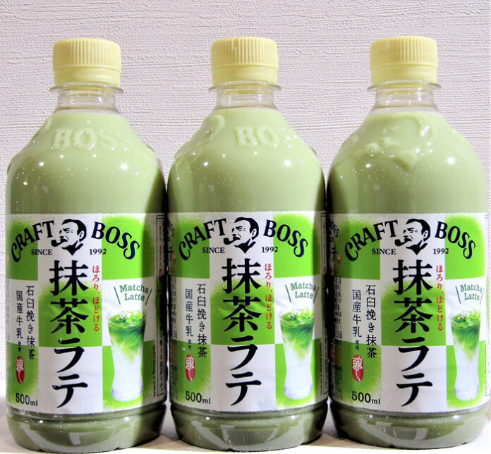「クラフトボス 抹茶ラテ」（サントリー食品インターナショナル）
