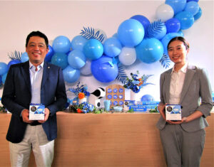 古山裕巳氏とキャシー・シュー氏(ネスレ日本)