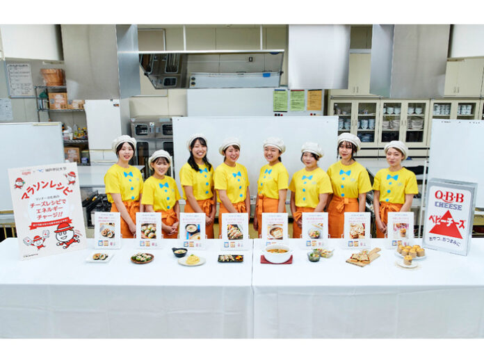 優秀賞受賞の8人とレシピ（QBBブランドチーズを使用した栄養補給が出来るチーズレシピ）