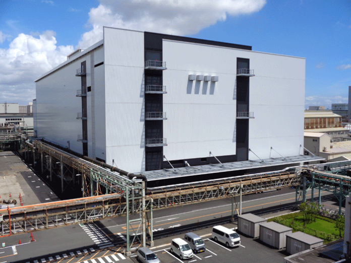 川崎事業所内に新設したスープ新工場（味の素）