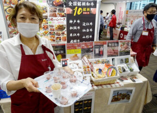 通販食品展示商談会(上) ブランド牛や鶏肉、馬刺しなど 生産者とのネットワーク生かす レガーロ(通販食品展示商談会)