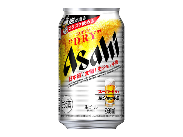 スーパードライ「生ジョッキ缶」（アサヒビール）