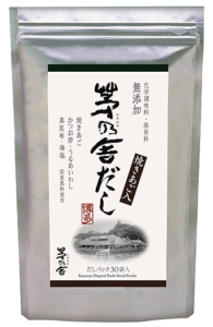 看板商品の「茅乃舎だし」(茅乃舎)
