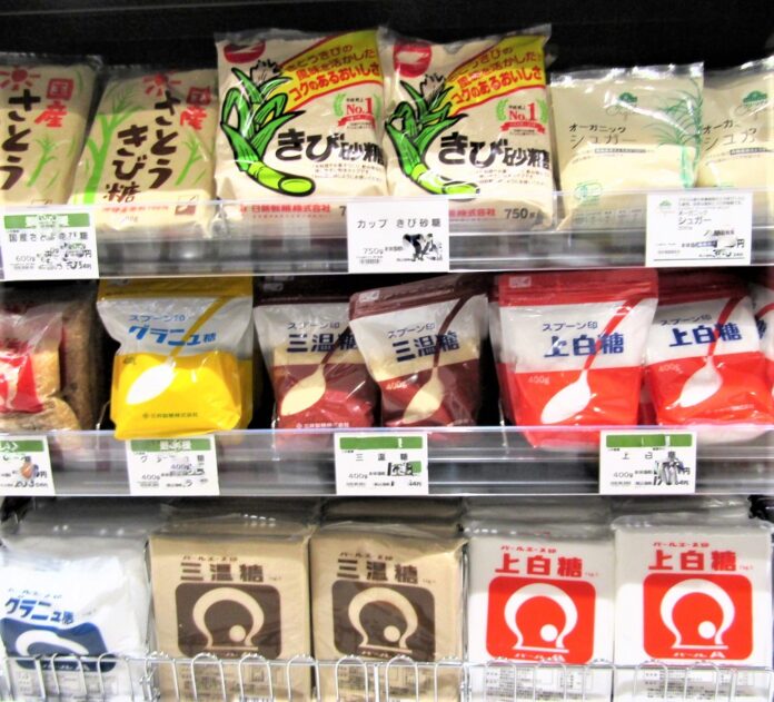家庭用商品の一部は好調を維持。梅酒向け氷砂糖のほか、きび砂糖などの“ちょっと贅沢な”付加価値品の販売が伸びた。