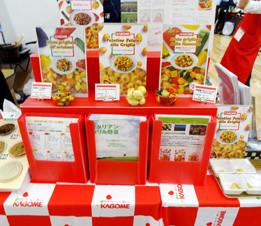 盛況だったイタリア展 食材、飲料、機器が一堂に カゴメのブース(ACCI Gusto 2021)