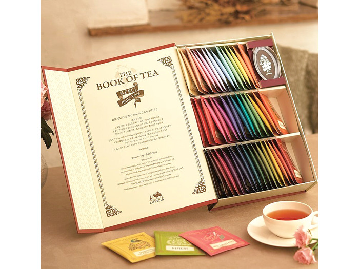書籍型のティーバッグ詰合せ「体験するお茶の本」書店で販売 ルピシア - 食品新聞 WEB版（食品新聞社）