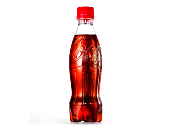 「コカ･コーラ」の新ラベルレスボトル（コカ・コーラシステム）