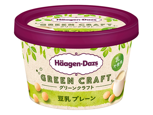 「GREEN CRAFT 豆乳 プレーン」（ハーゲンダッツ ジャパン）