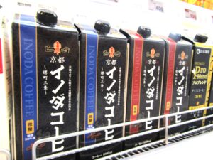 売場に並ぶ「京都イノダコーヒ リキッドコーヒー」