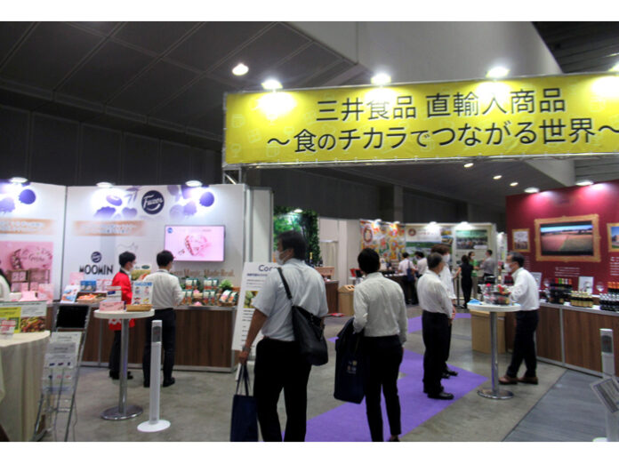 直輸入商品コーナー（三井食品フードショー2022）