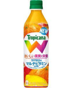 2月22日にリニューアル発売した「トロピカーナ」栄養素入り低果汁の「W（ダブル）オレンジブレンド」 - 食品新聞 WEB版（食品新聞社）