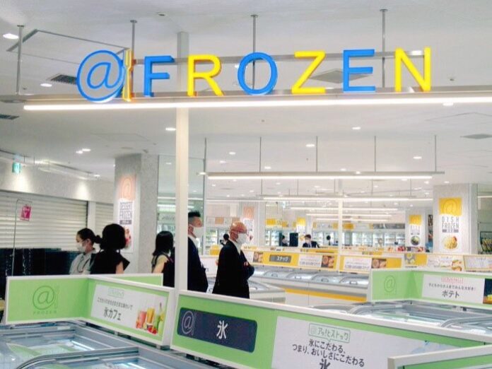 日本最大級の冷食売場を導入。新業態「@FROZEN」（イオンリテール）
