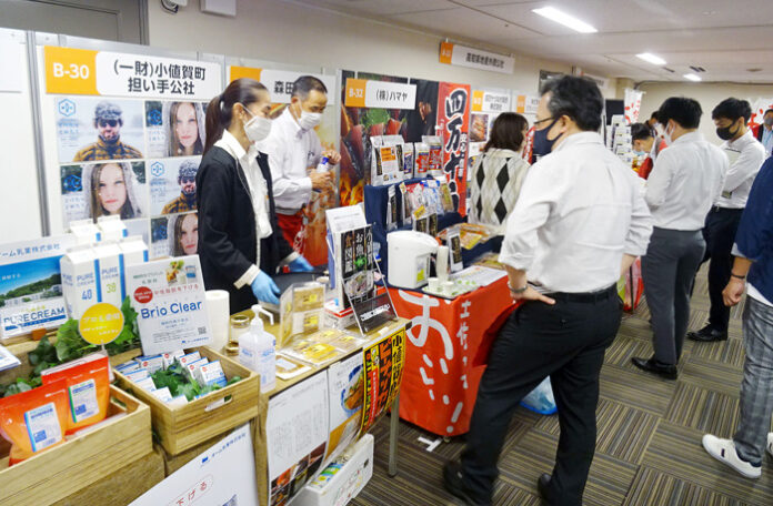 昨年開催された「通販食品展示商談会」