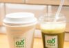 「aostand（アオスタンド）」の主なメニューは「毎日1杯の青汁（無糖）」（アイス＆ホット）税込220円、「青汁ラテ（無糖）」（アイス＆ホット）税込300円、「パイナップル＆青汁」（アイス）税込350円。