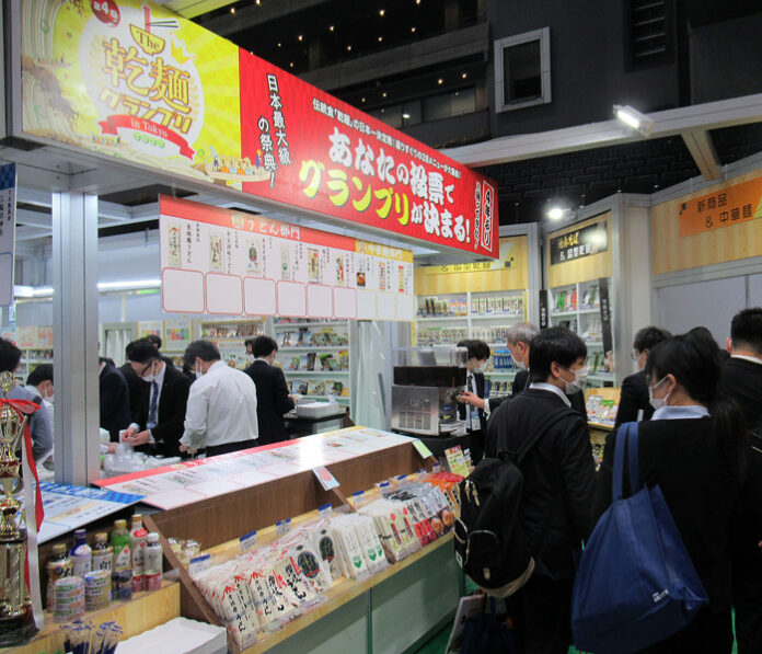4年ぶりの乾麺グランプリ開催をPR（日本アクセス 春季フードコンベンション2023）