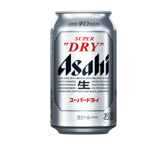 「アサヒスーパードライ」（アサヒビール）