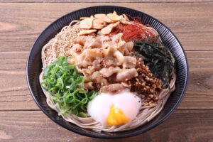 出品メニュー例（「The乾麺グランプリ2023 in Tokyo」）