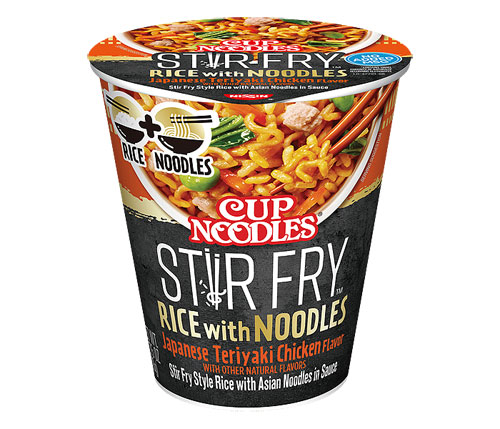 「CUP NOODLES STIR FRY RICE WITH NOODLES」（日清食品ホールディングス）