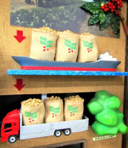 AGF関東では、横浜港から輸送されるコーヒー生豆を受け入れ精選・焙煎・配合・粉砕・包装の工程を経てギュラーコーヒー製品も一貫製造している - 食品新聞 WEB版（食品新聞社）