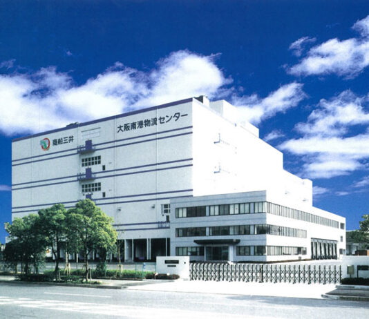 新センターが入居予定の商船三井大阪南港物流センター