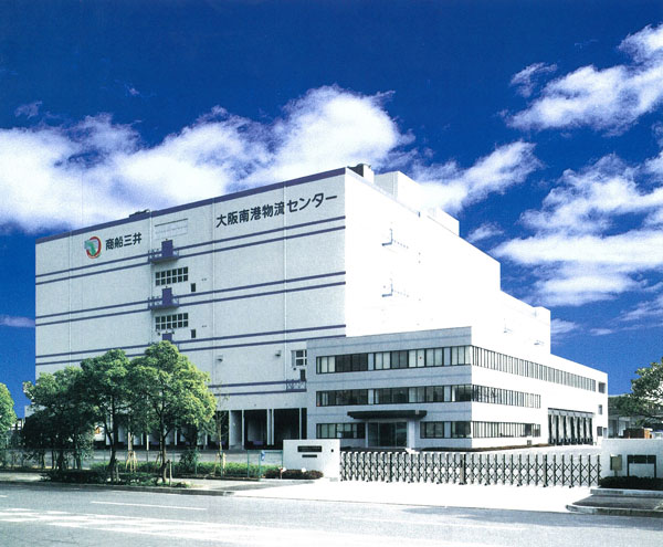 新センターが入居予定の商船三井大阪南港物流センター
