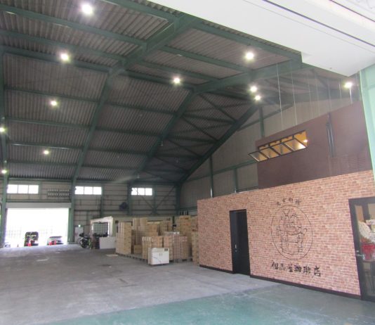 「但馬屋珈琲店 東京立飛焙煎所」外観