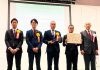 表彰を受ける日本ハム「PIG LABO」開発チーム（令和5年度「民間部門農林水産研究開発功績者表彰」）