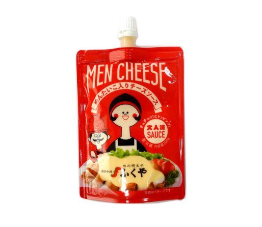 「MEN CHEESE めんたいこ入りチーズソース」（ヨシダコーポレーション）