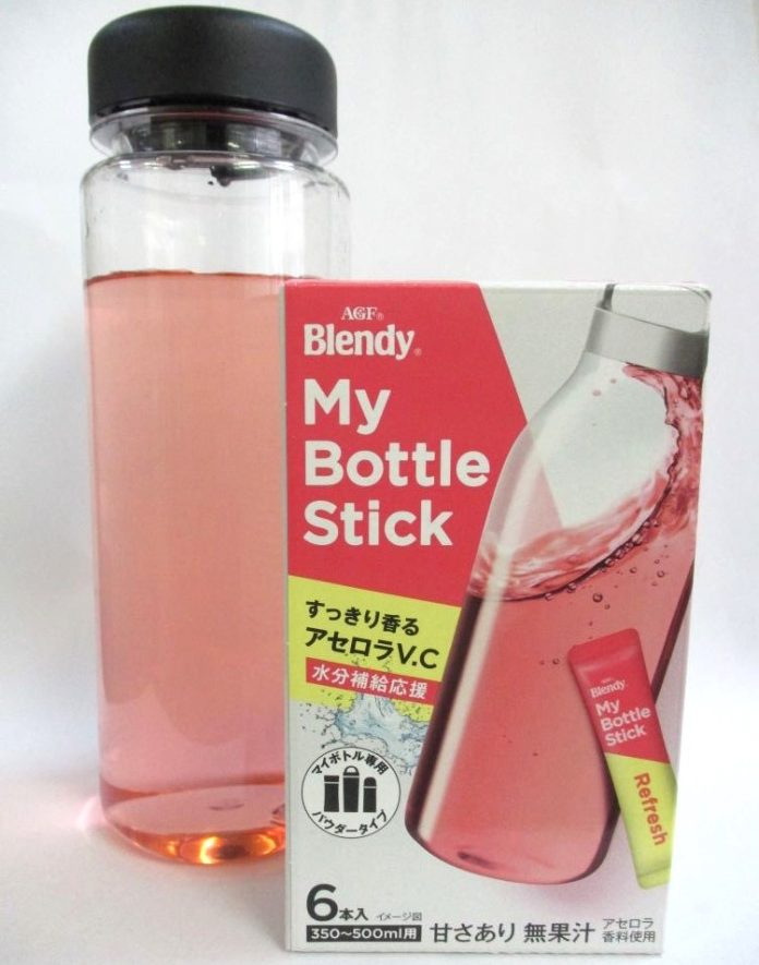 「ブレンディ」マイボトルスティックと透明ボトル
