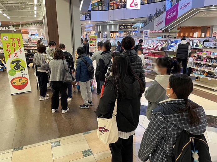 永谷園「フリーズドライあさげ」 23万人サンプリング盛況