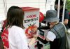 カゴメブースでは体験型企画が好評
