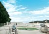 愛媛県西予市にある陸上養殖施設