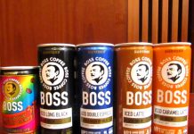 サントリー食品インターナショナル、豪州で飲料製造を年内に開始 エナジードリンク「V」や「BOSS」など品揃え拡充も視野 オセアニアで販売される「BOSS」